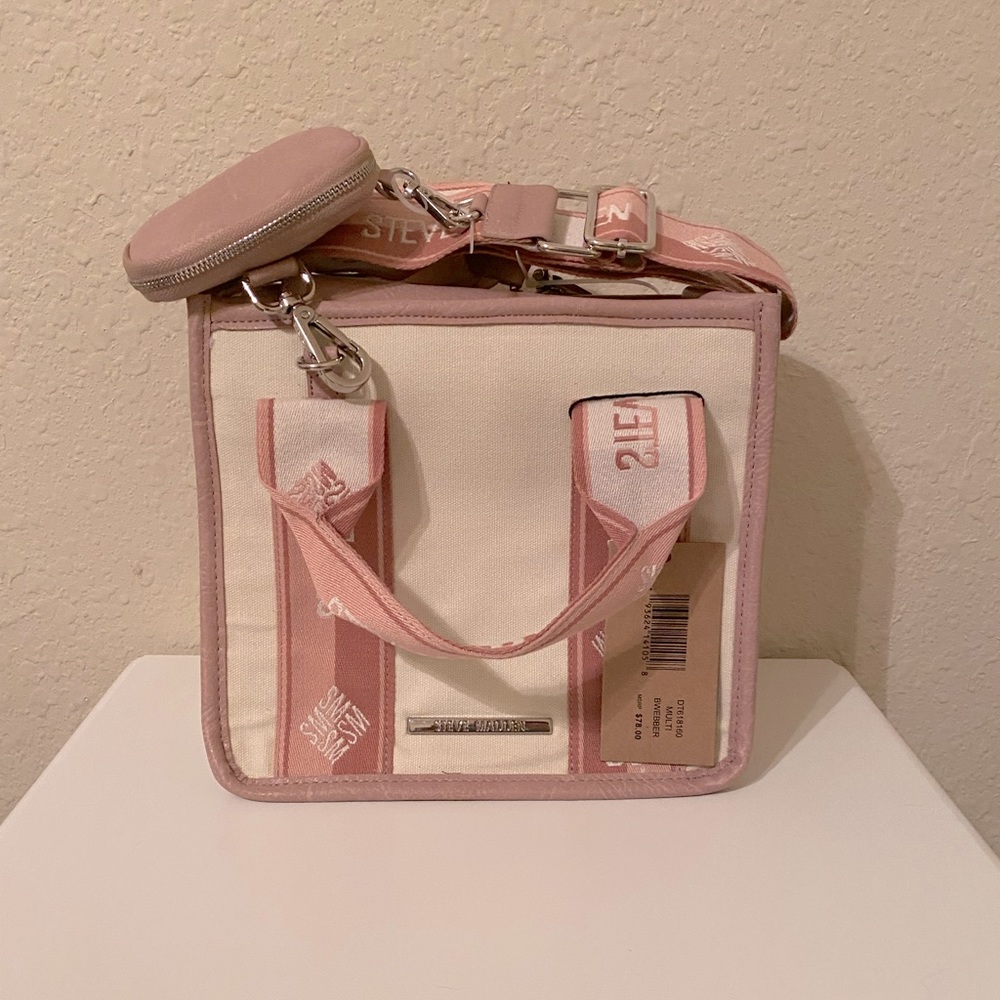 Steve Madden Bwebber pink purse